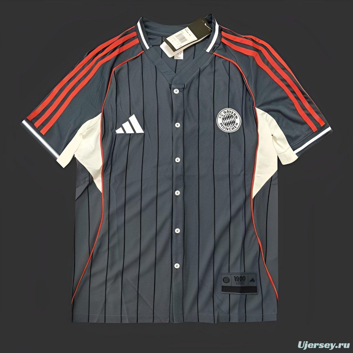 25/26 Bayern Munich US Pack Baseball Jersey