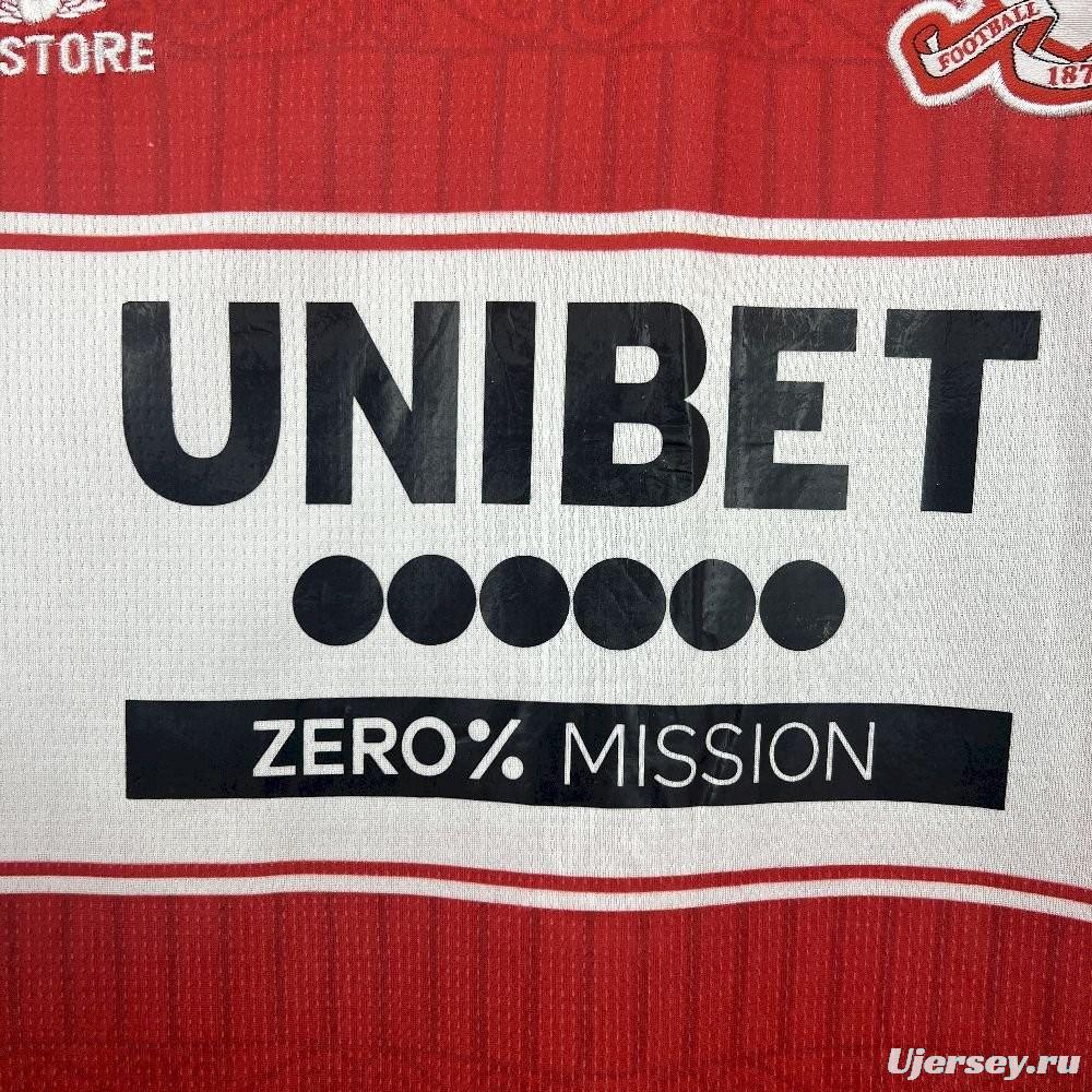25/26 Middlesbrough Home Jersey