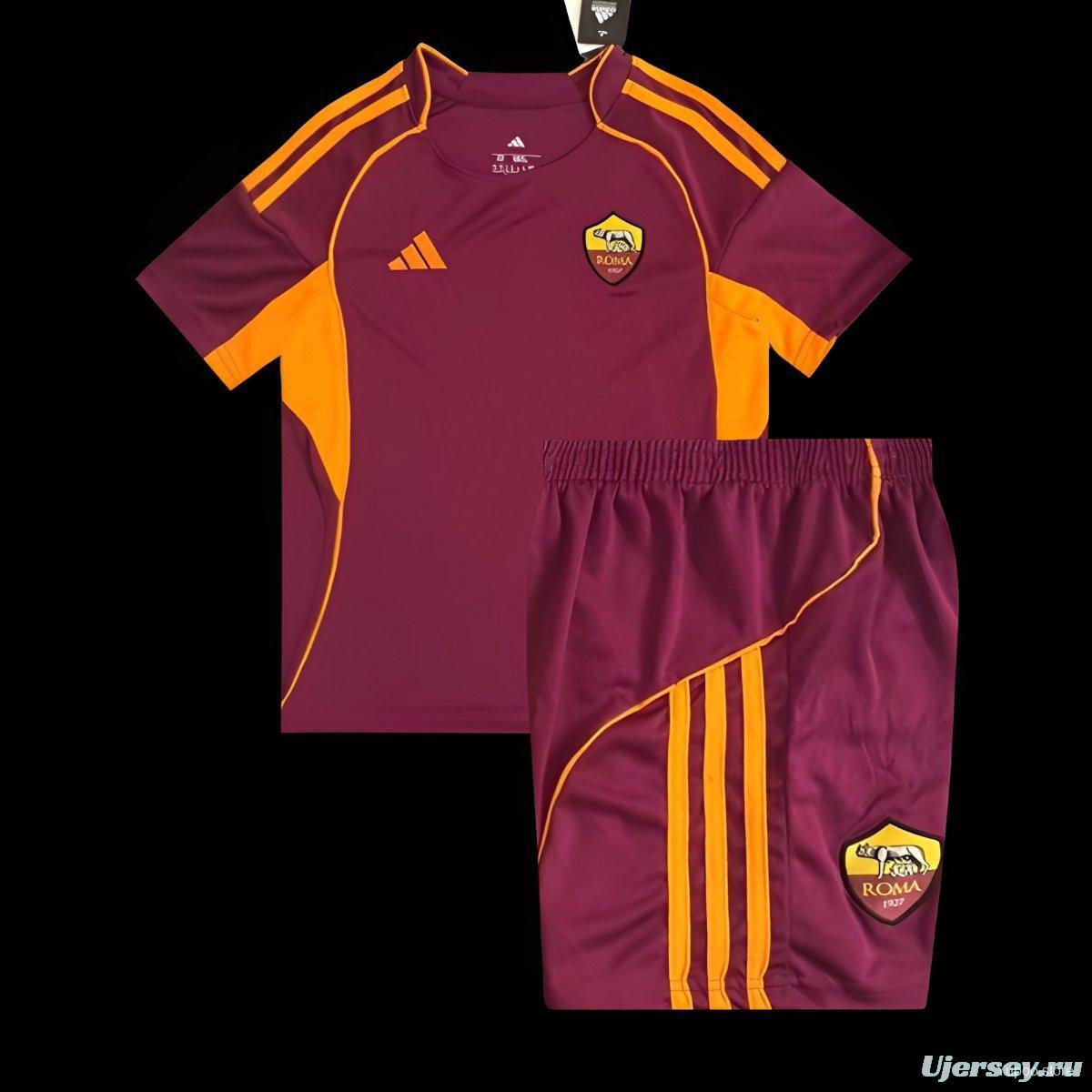 25/26 Kids Roma Home Jersey