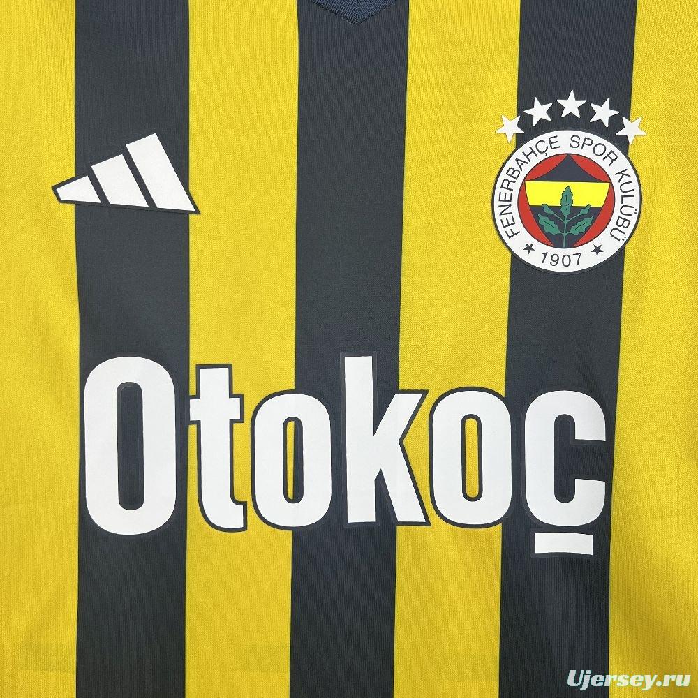 25/26 Fenerbahce Home Jersey
