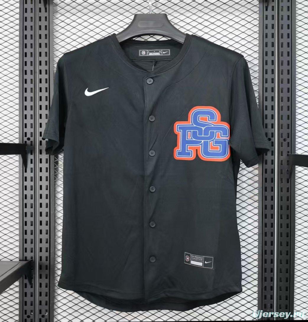 25/26 PSG Baseball Black Special Jersey