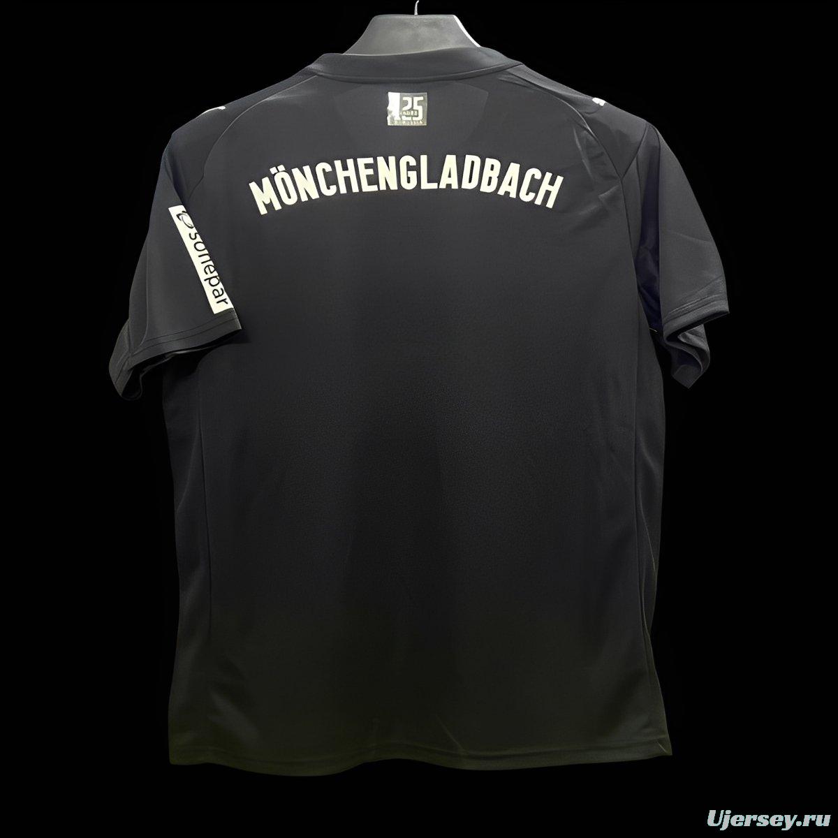 25/26 Borussia Monchengladbach Third Black Jersey