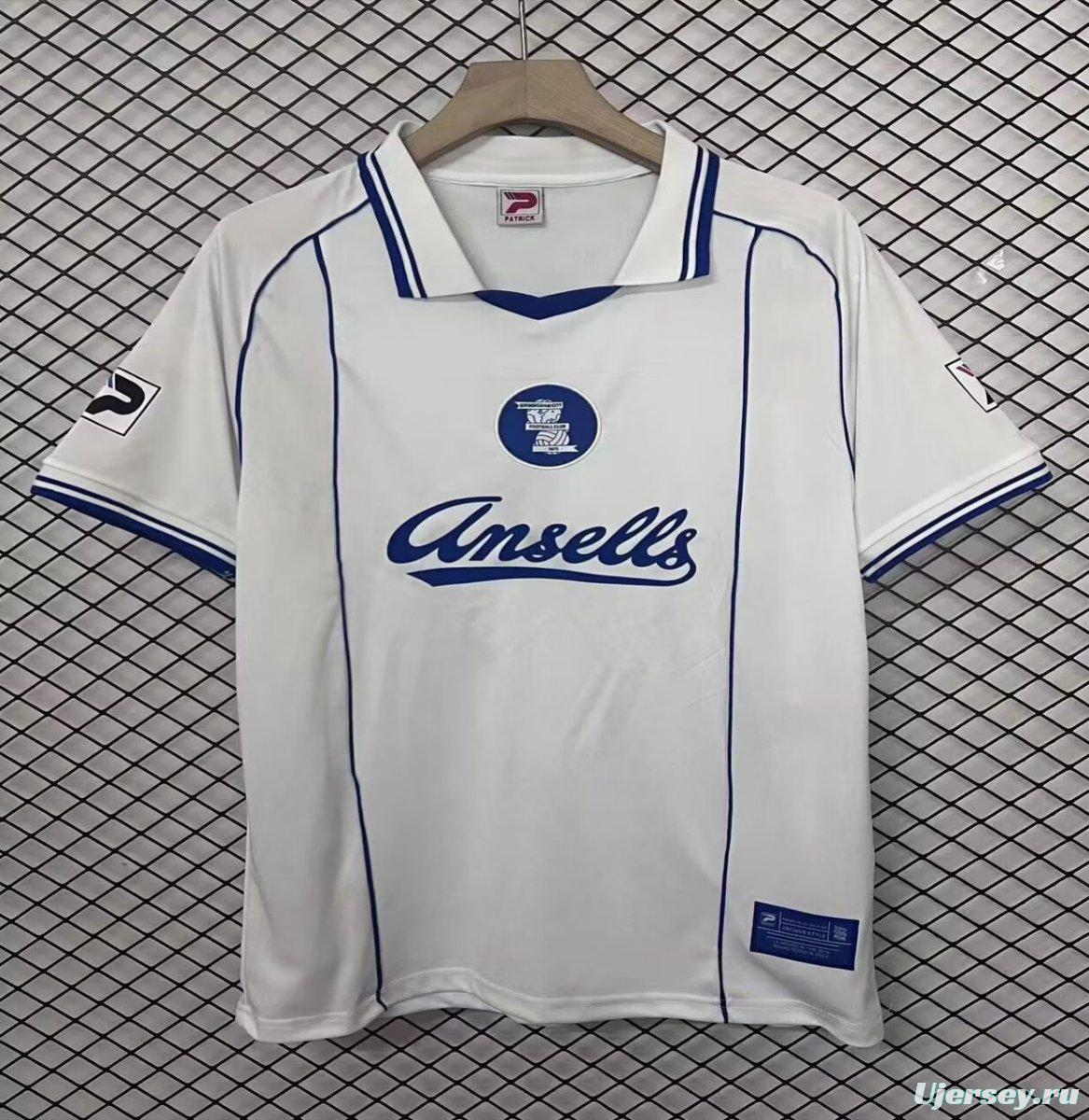 Retro 84/85 Birmingham City Away White Jersey