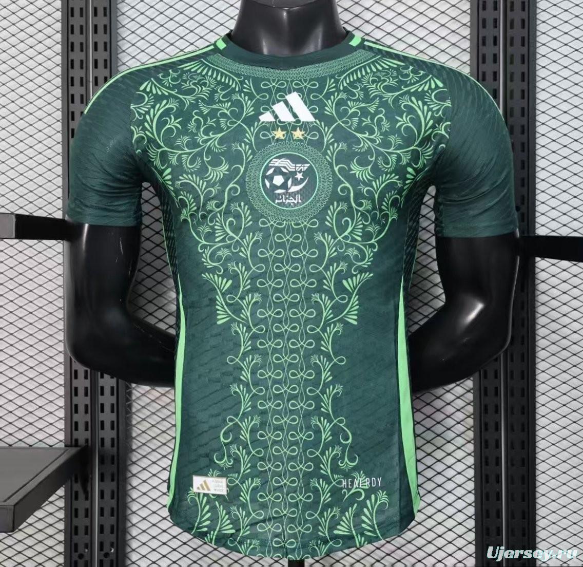 Player Version 2025 Algeria Green Jersey