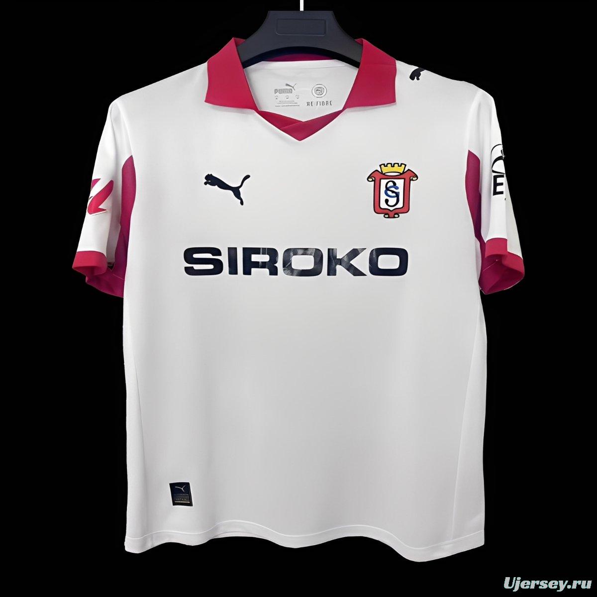 25/26 Sporting Gijon Third WHITE Jersey