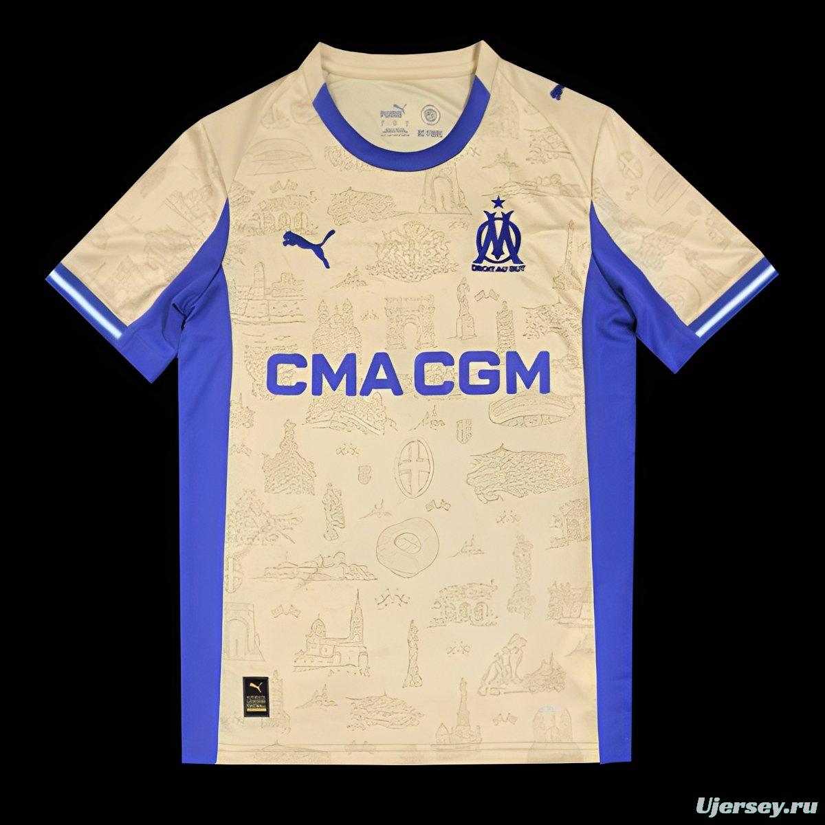 25/26 Olympique Marseille Forth Jersey