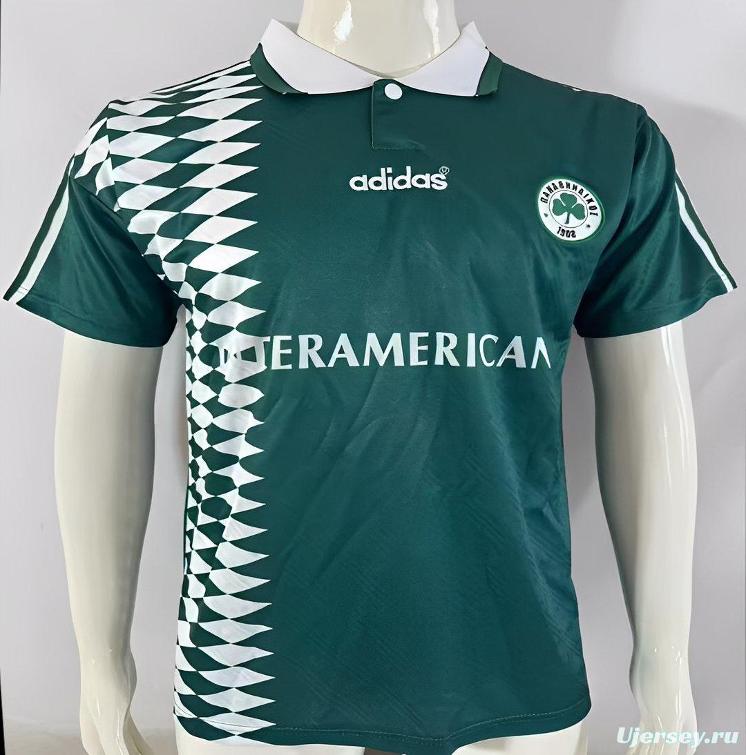 Retro 95/96 Panathinaikos Home Jersey