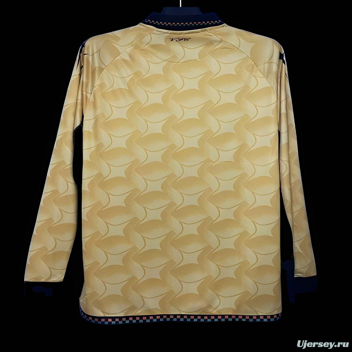 25/26 Venezia Golden Goalkeeper Long Sleeve Jersey