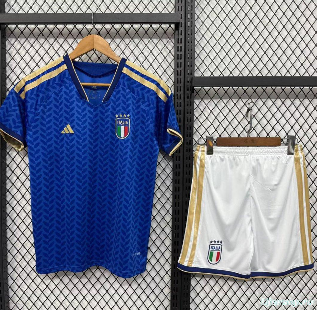 25/26 Kids Italy Home Jersey
