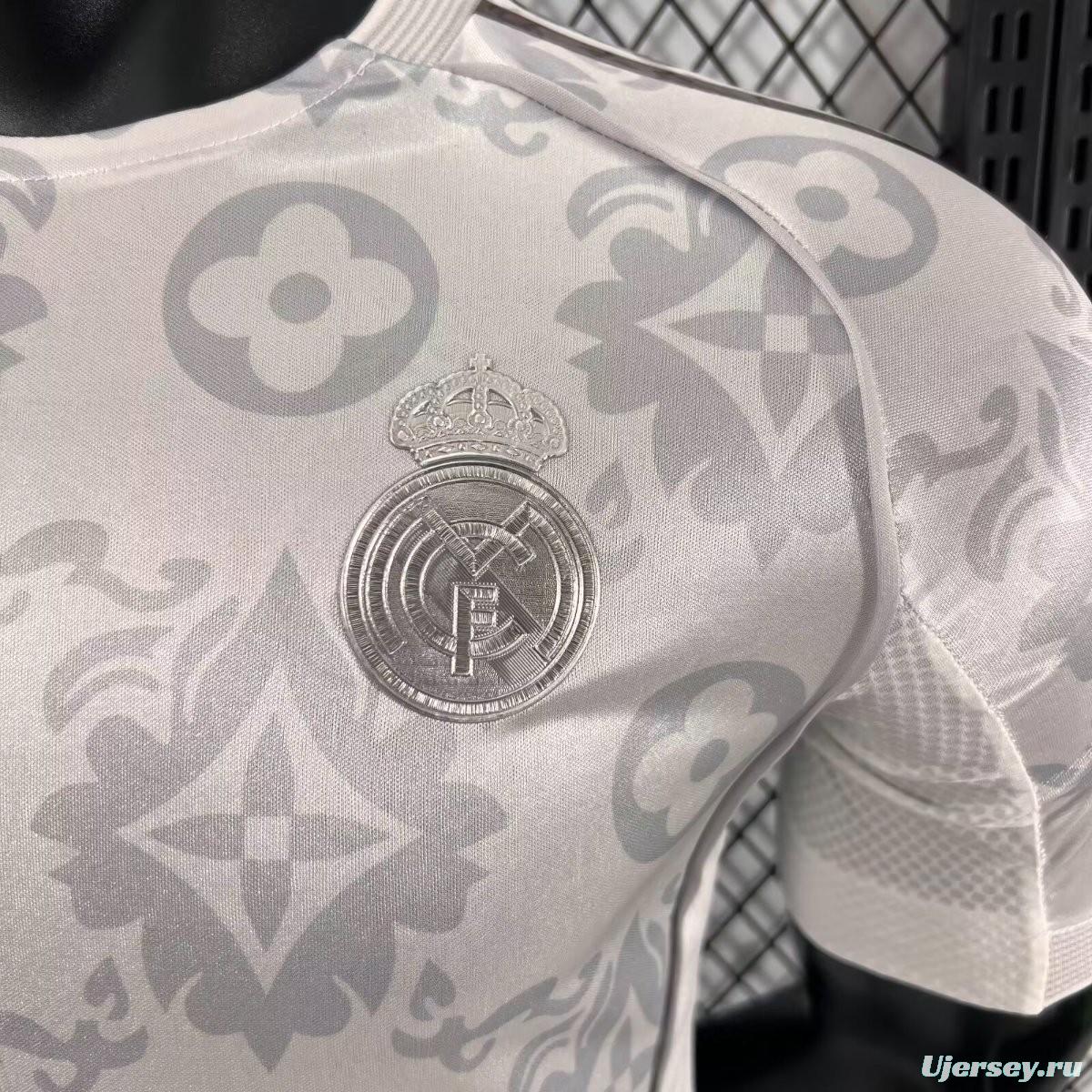 Player Version 25/26 Real Madrid x Louis Vuitton Special Jersey