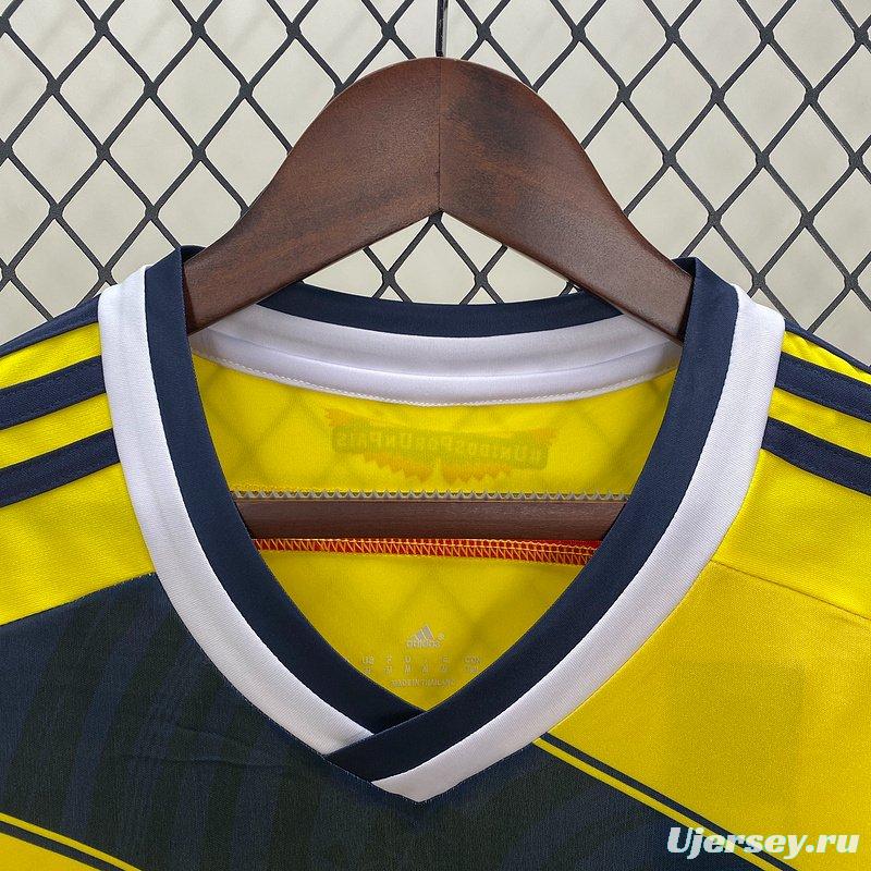 Retro 2014 Colombia Home Jersey