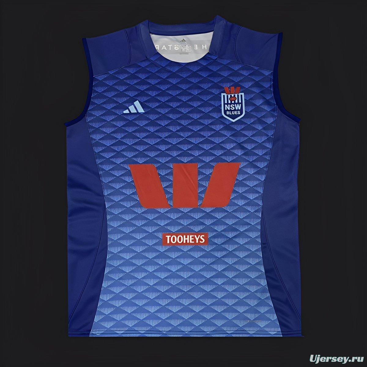 2026 NSW Blues Navy Blue with Diamond Pattern Women's Jersey