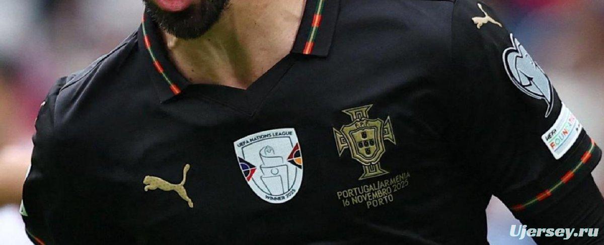 2026 Portugal WCQ Black Out Special Portugal VS ARMENIA Jersey With Full Patches