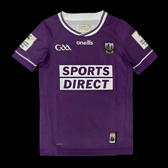 25/26 Kids Kilmacud Crokes Purple with White Trim Home Jersey