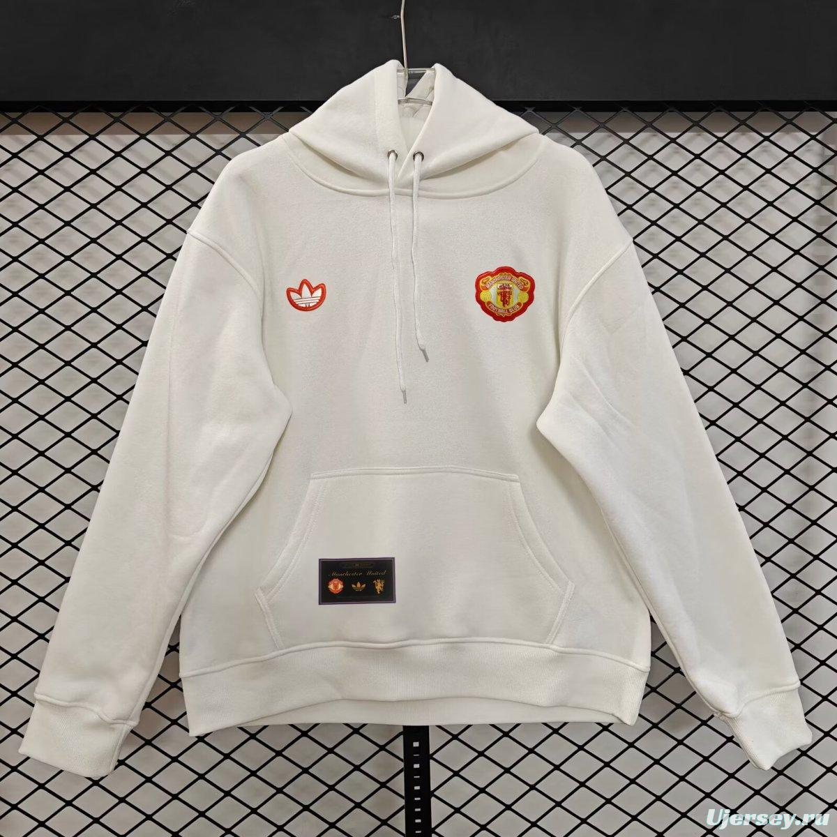 25/26 Manchester United Navy Hoodie Jacket-9 Colors