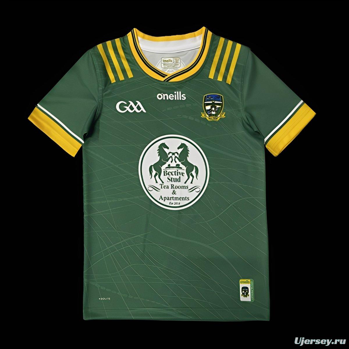 25/26 Kids Meath GAA Green and Gold Home Jerse