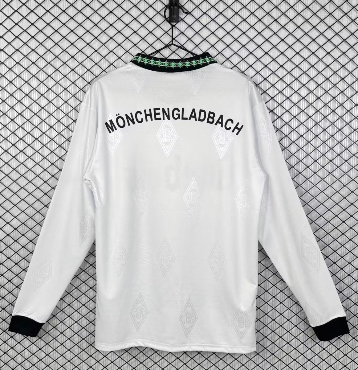 Retro 95/96 Borussia Mönchengladbach Home Long Sleeve Jersey