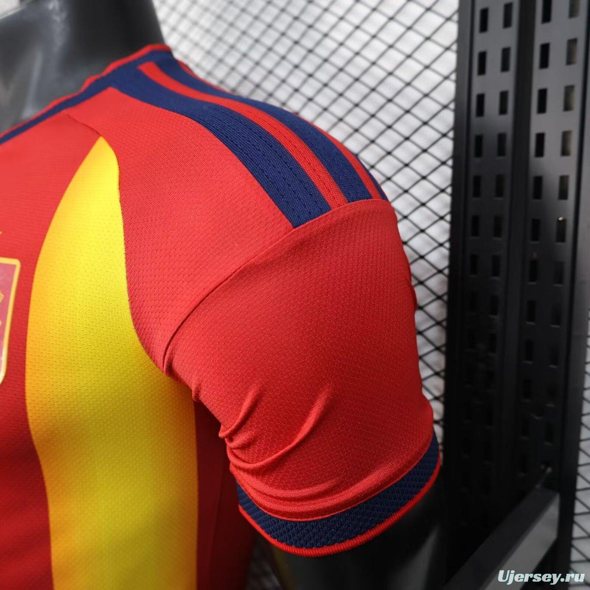 Player Version 2026 Spain Red/Yellow Pre-Match Jersey
