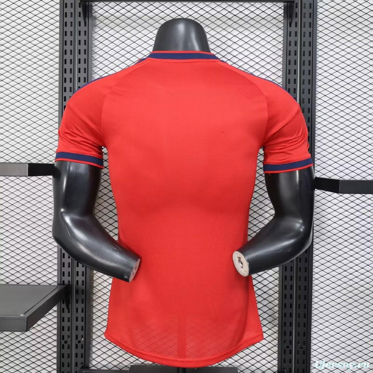 Player Version 2026 Spain Red/Yellow Pre-Match Jersey