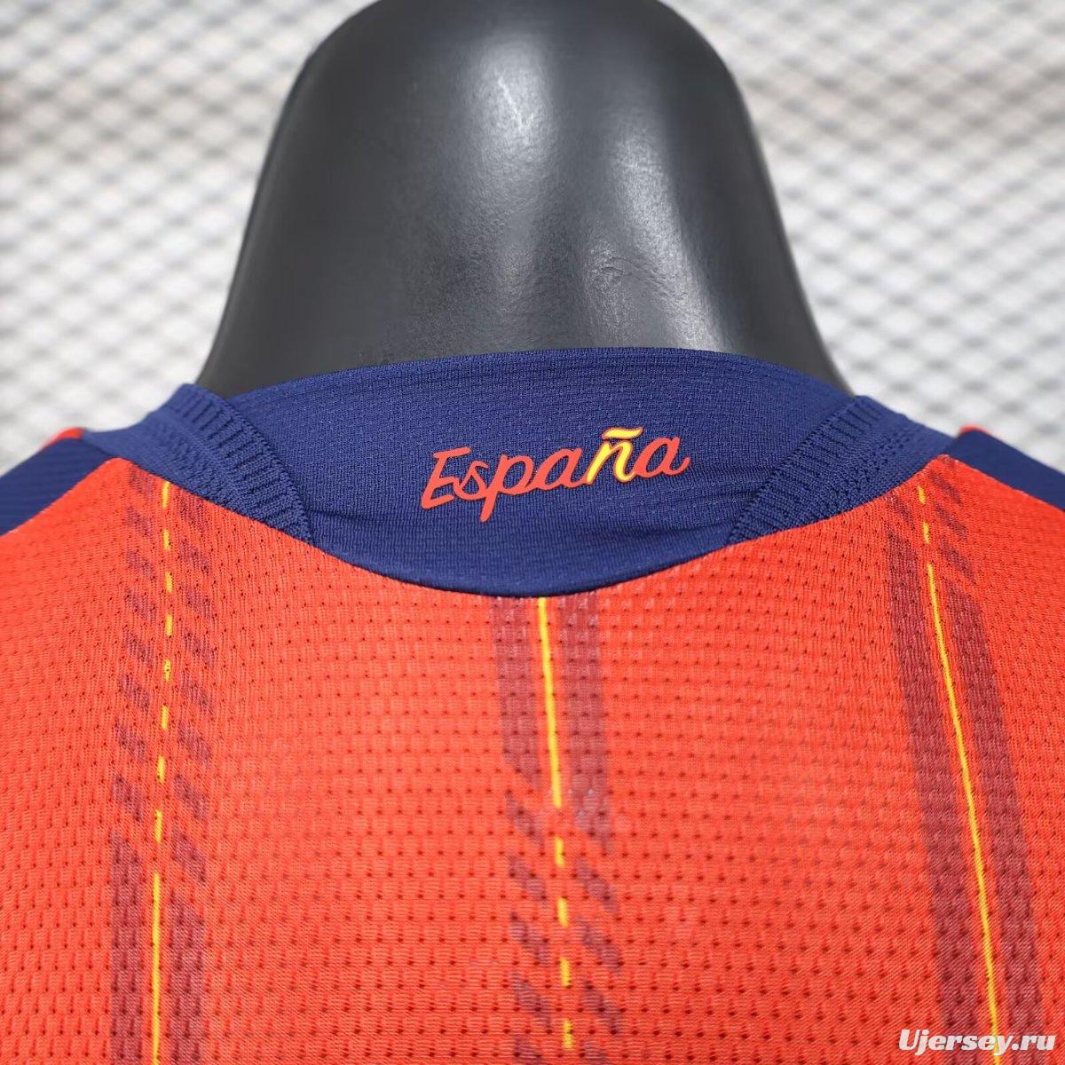 Player Version 2026 Spain Home Women Jersey