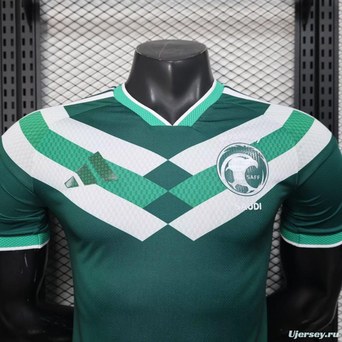 Player Version 2026 Saudi Arabia Green Pre-Match Jersey