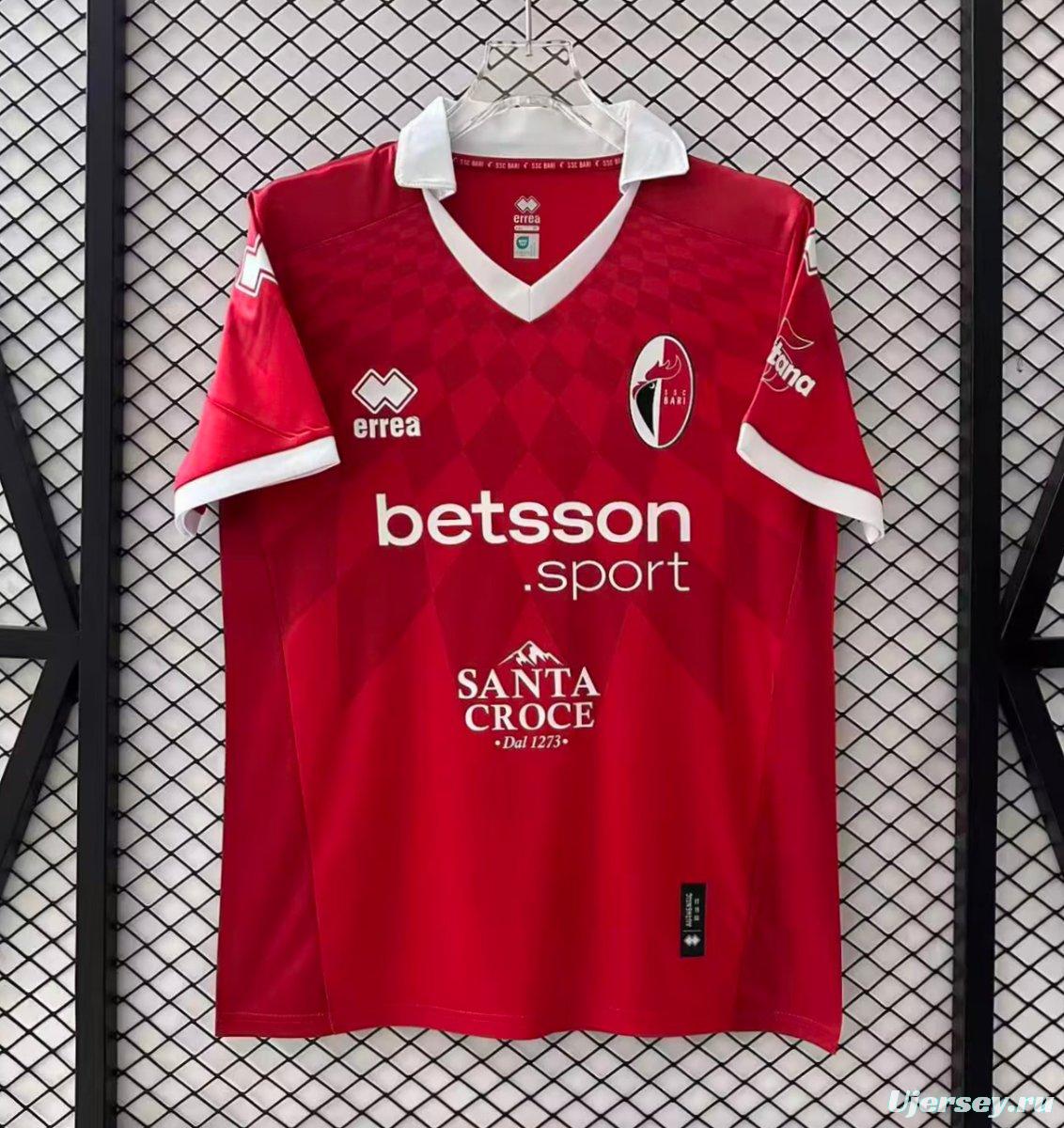 25/26 BARI Away Red Jersey