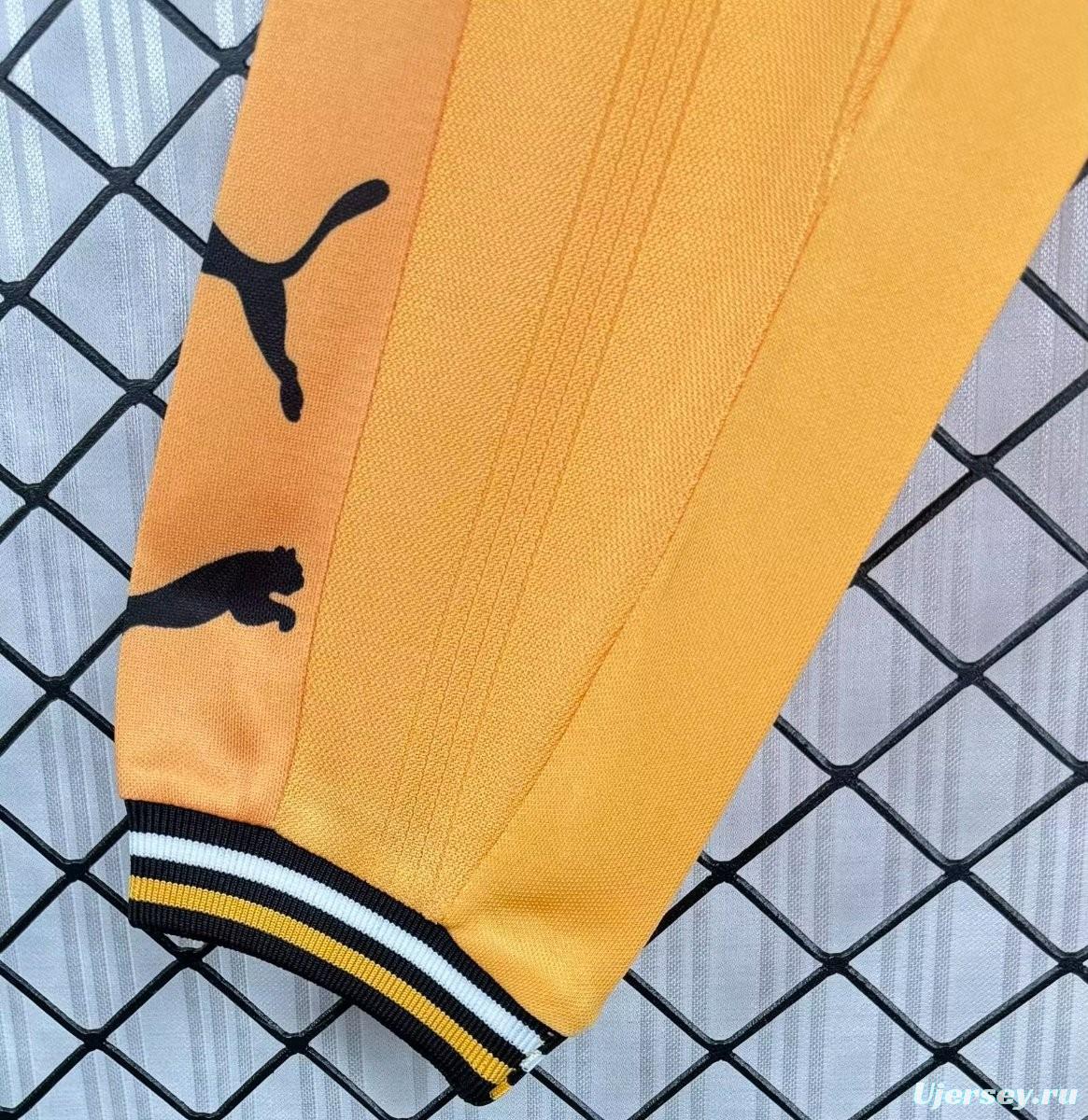 Retro 98/99 Wolverhampton Wanderers Home Long Sleeve Jersey