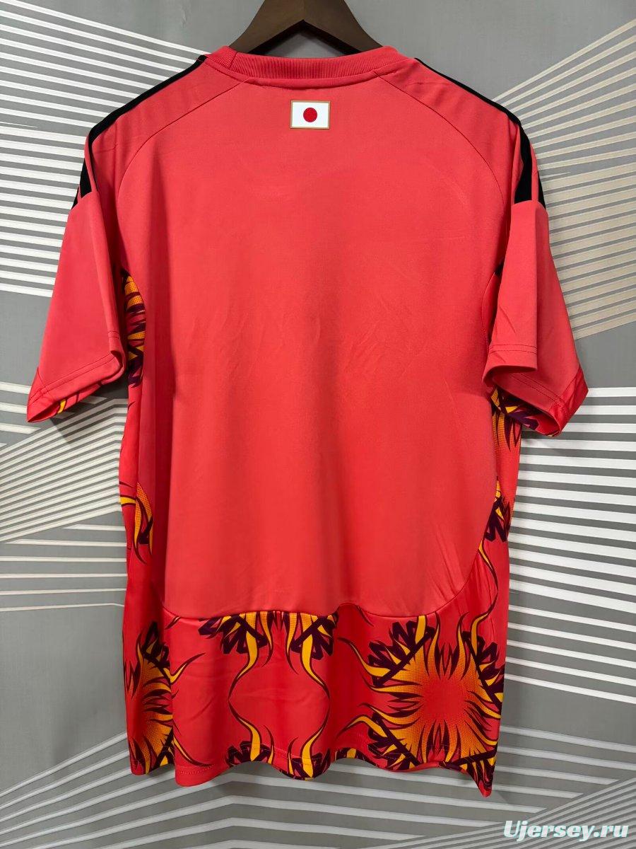 2026 Japan Red Goalkeeper Jersey