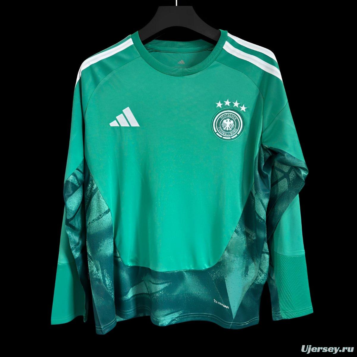 2026 Germany Green Goalkeeper Long Sleeve Jersey
