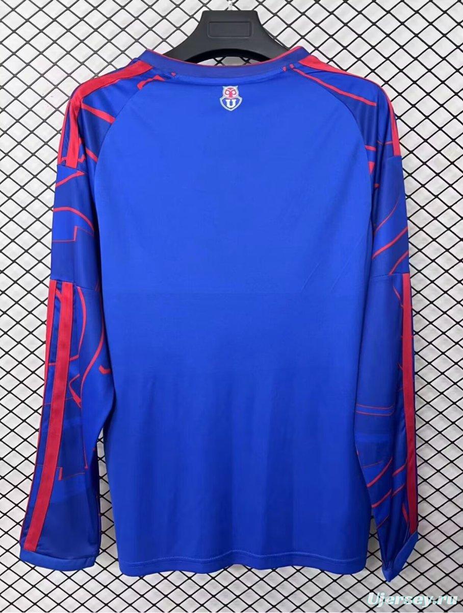 25/26 Club Universidad de Chile Home Long Sleeve Jersey