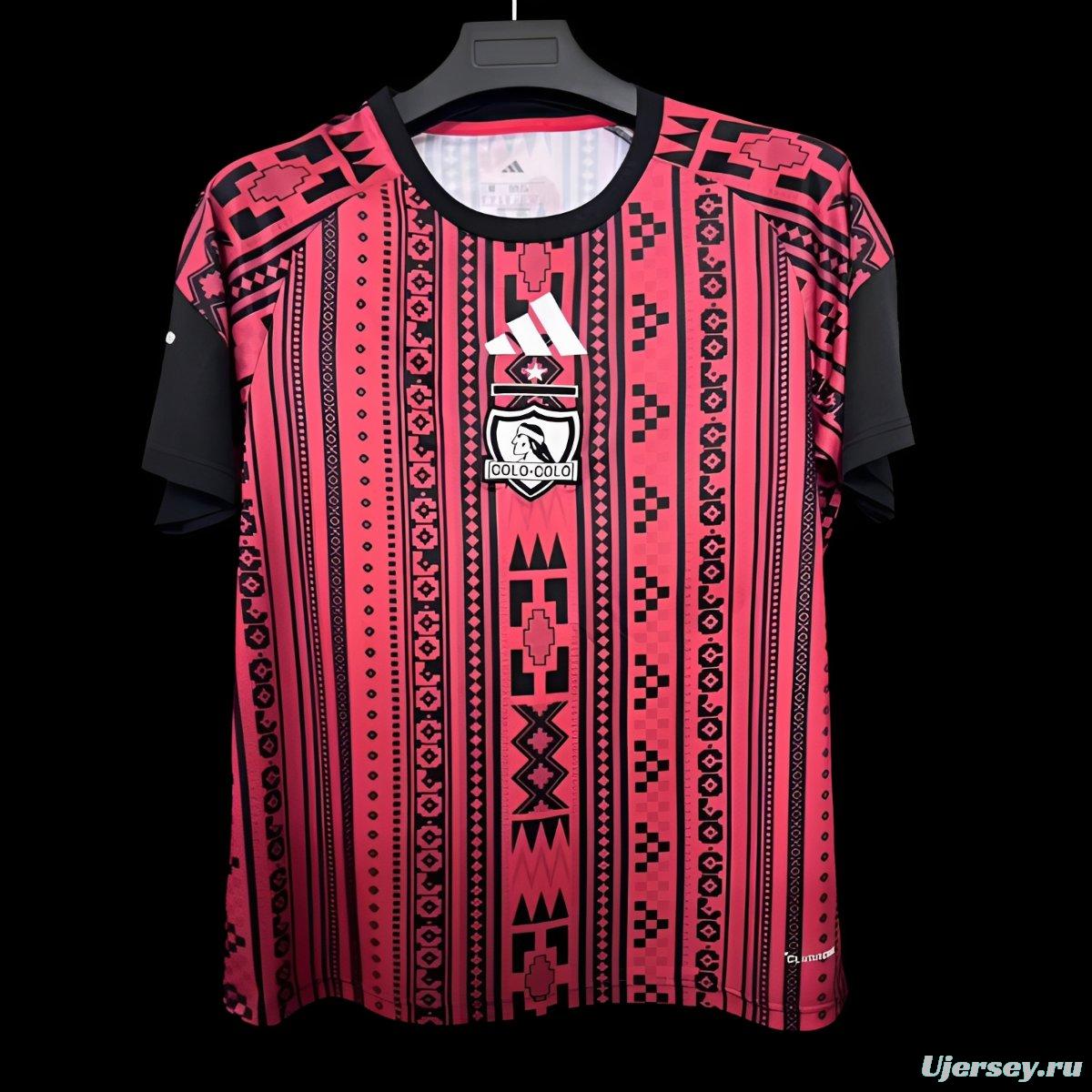 26/27 COLO COLO Red Pre-Match Jersey