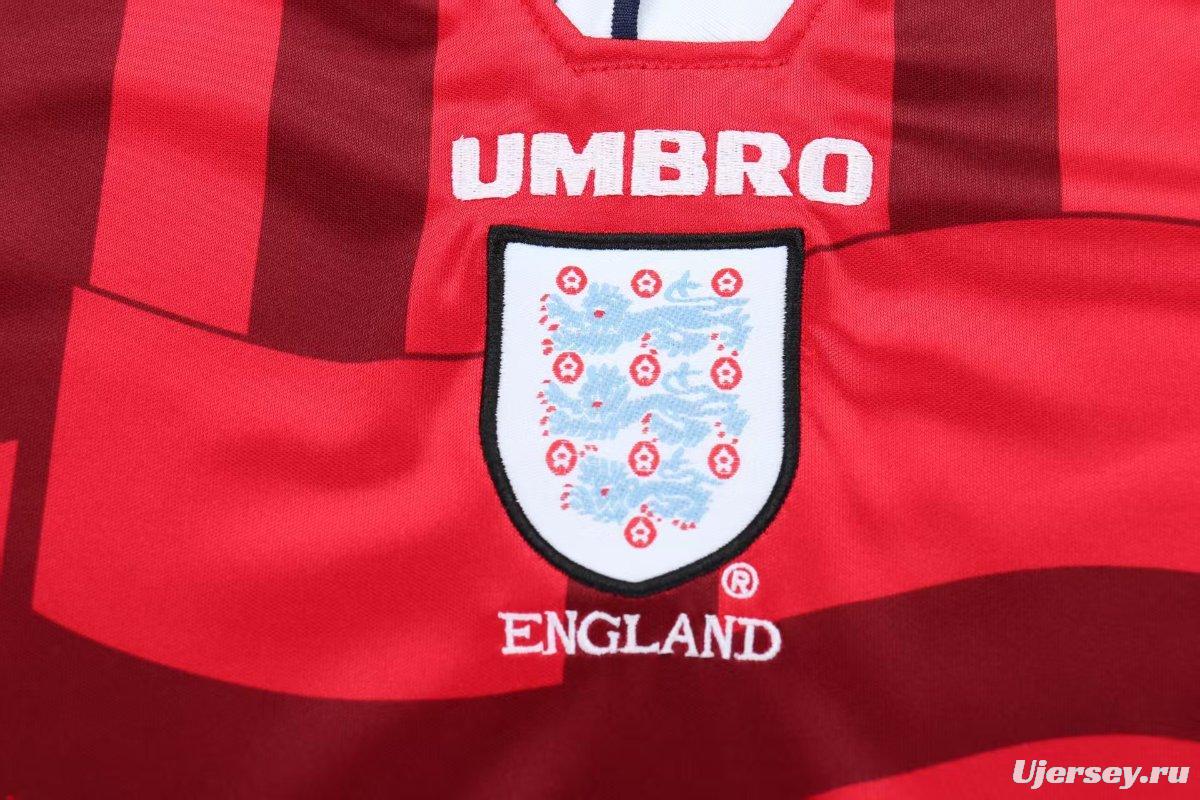 Retro Kids 1998 England Away Jersey