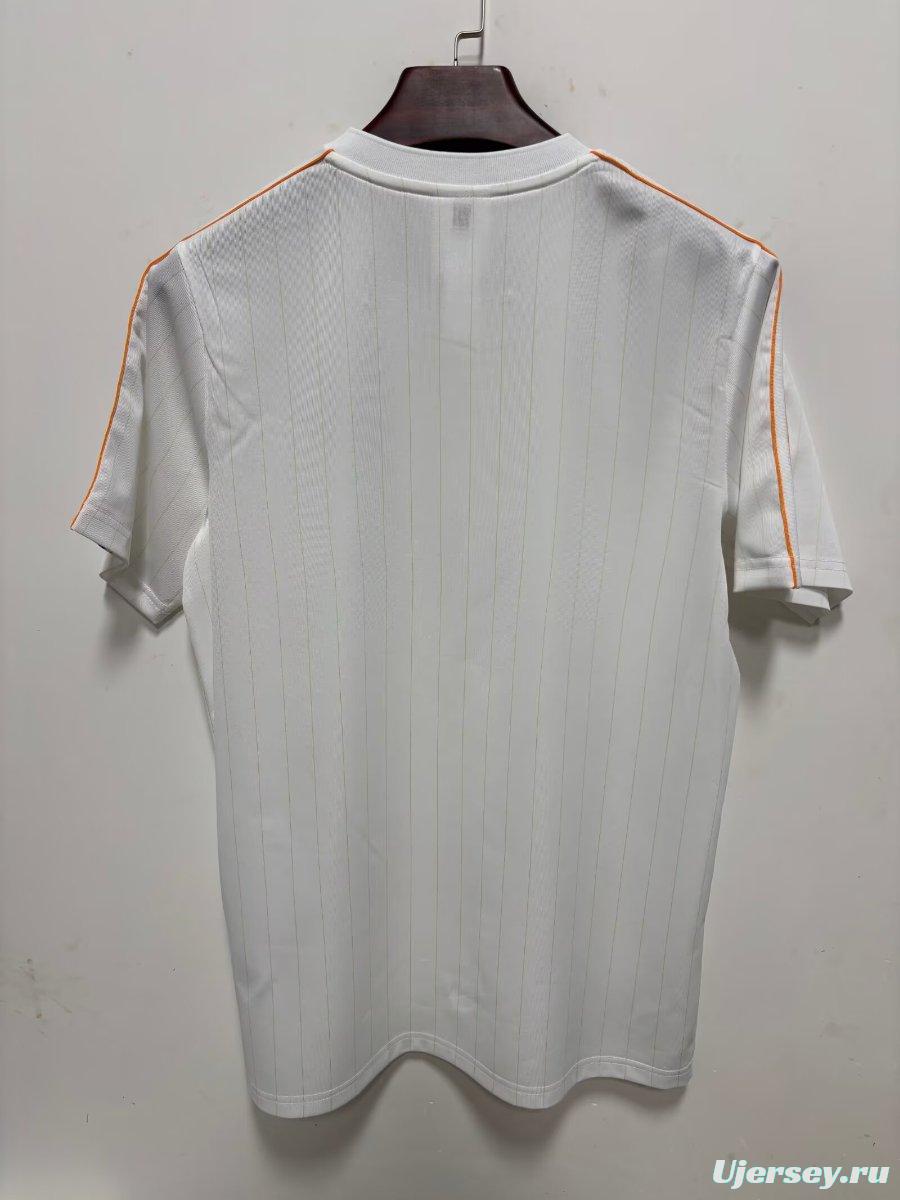 2026 Real Madrid Adidas Terrace Icons White Jersey