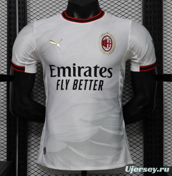 Player Version 26/27 AC Milan Away White Jersey