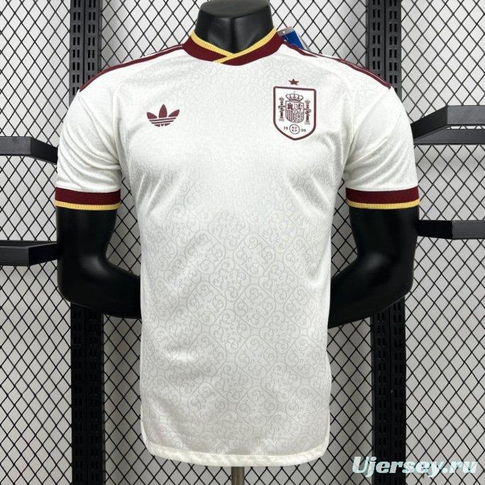 2026 Player Version Mens Spain World Cup Away Jersey