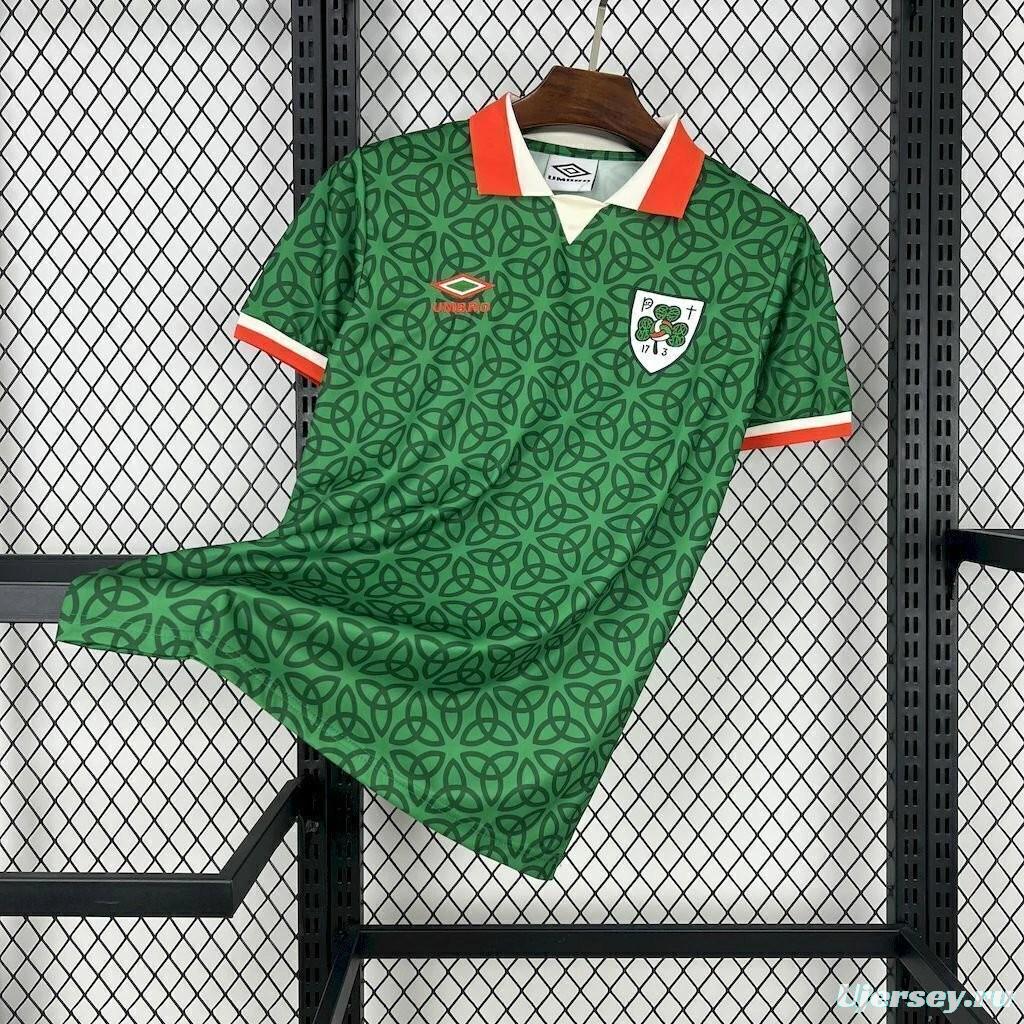 2026 Ireland Celebrating St. Patrick's Day. Green Jersey