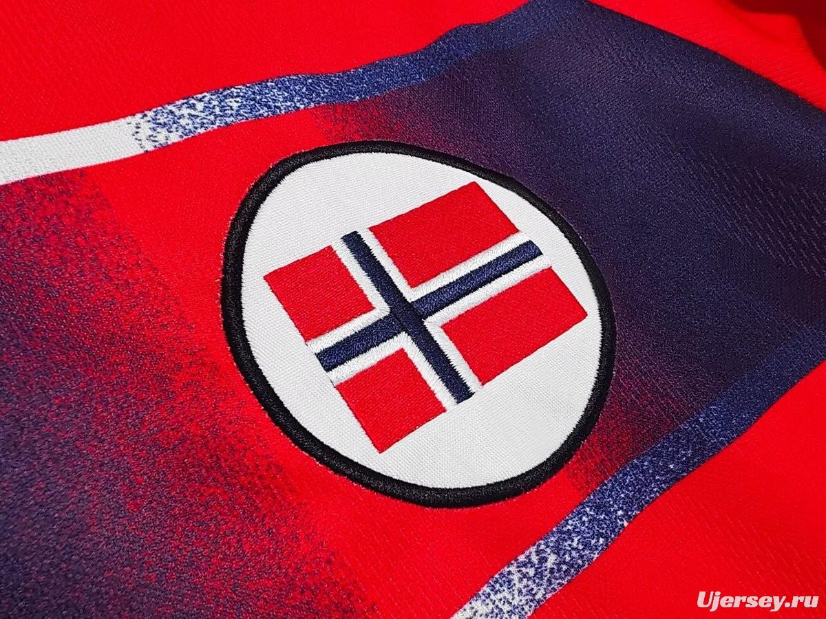 Retro 1997 Norway Home Jersey