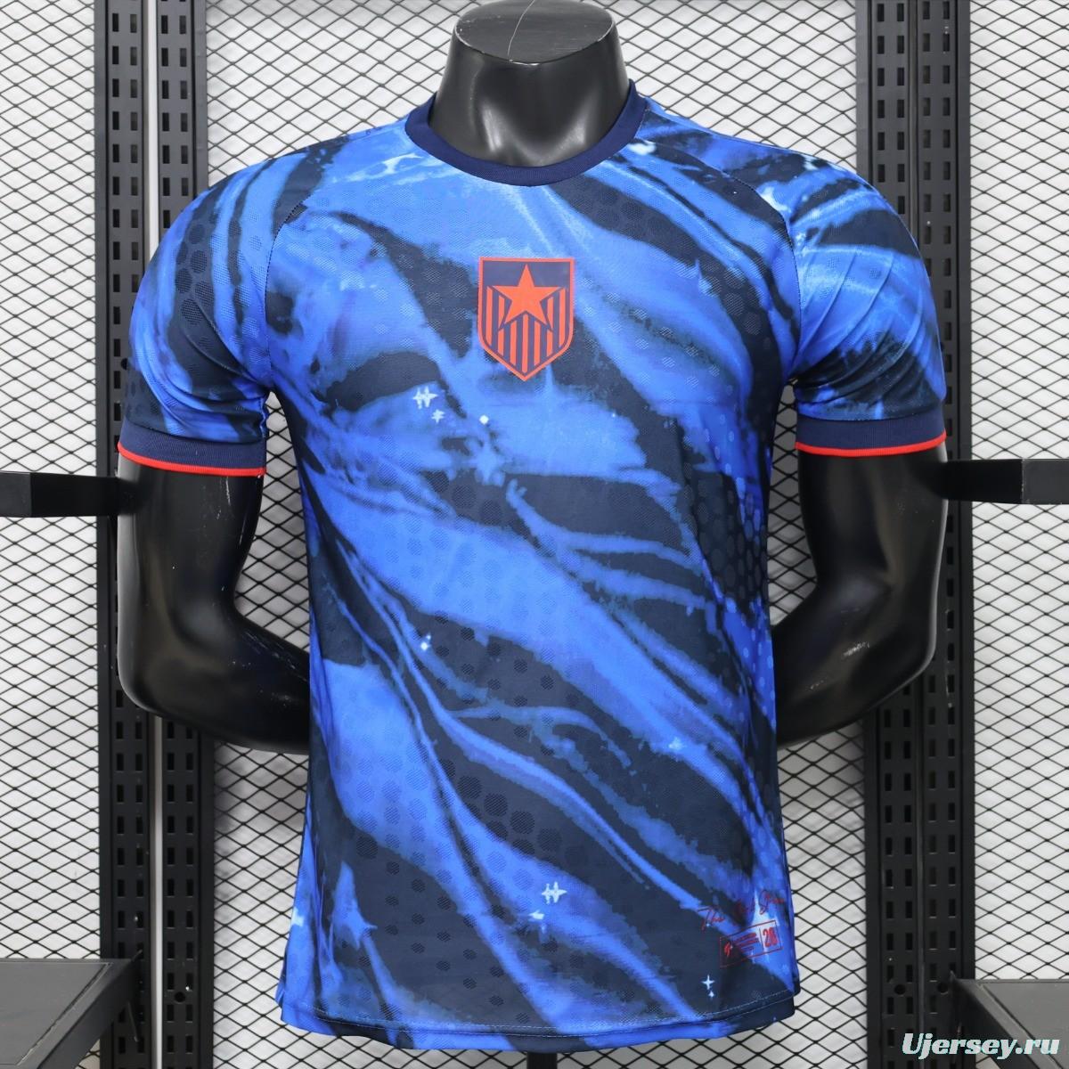 Player Version 26/27 USA  Away  Blue Tie-Dye  Special Edition  Jersey