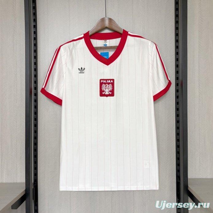 1982 Retro Poland Home Jersey