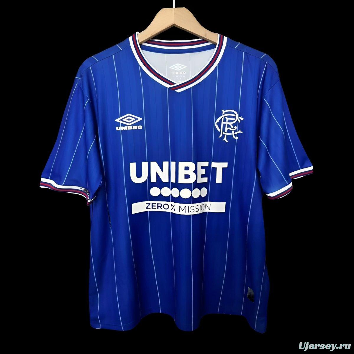 26/27 Glasgow Rangers Home Jersey