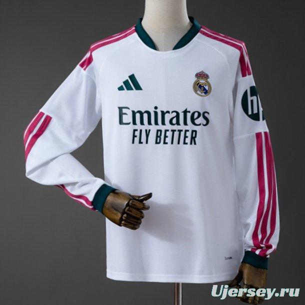 26/27 Real Madrid Home Long Sleeve Jersey