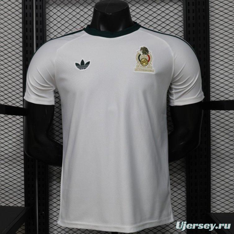 Player Version 2026 Mexico Away White Jersey
