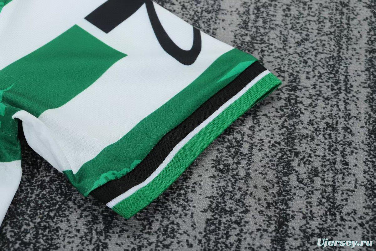 Retro 99/00 Kids Sporting Lisbon Home Jersey