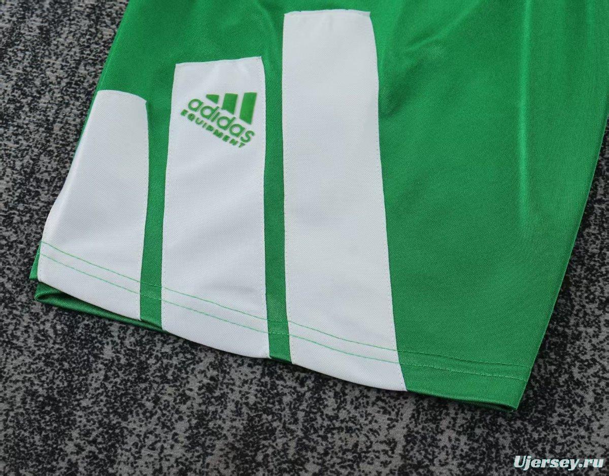 Retro 92/93 Kids Liverpool Away Green Jersey