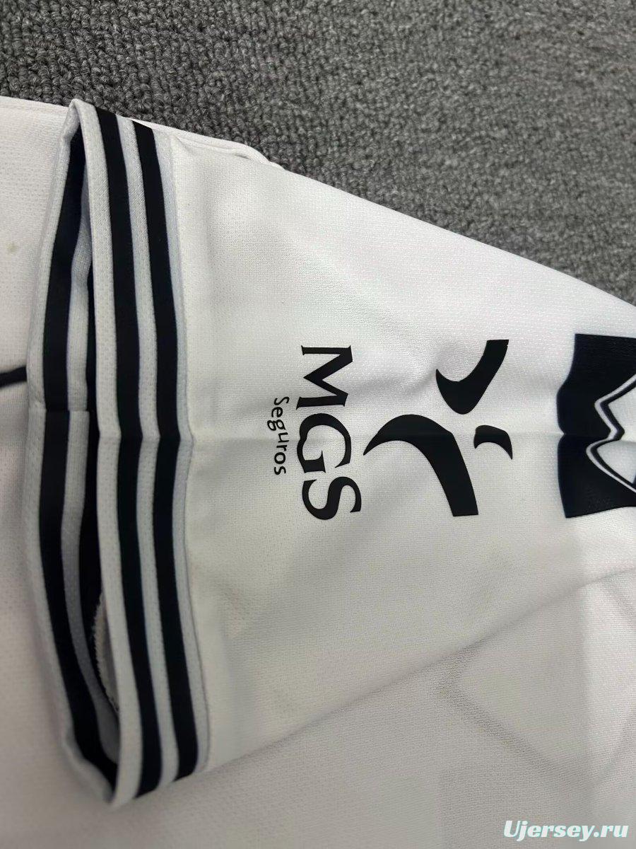 25/26 Errea CD Castellón Vintage Black White Home Jersey