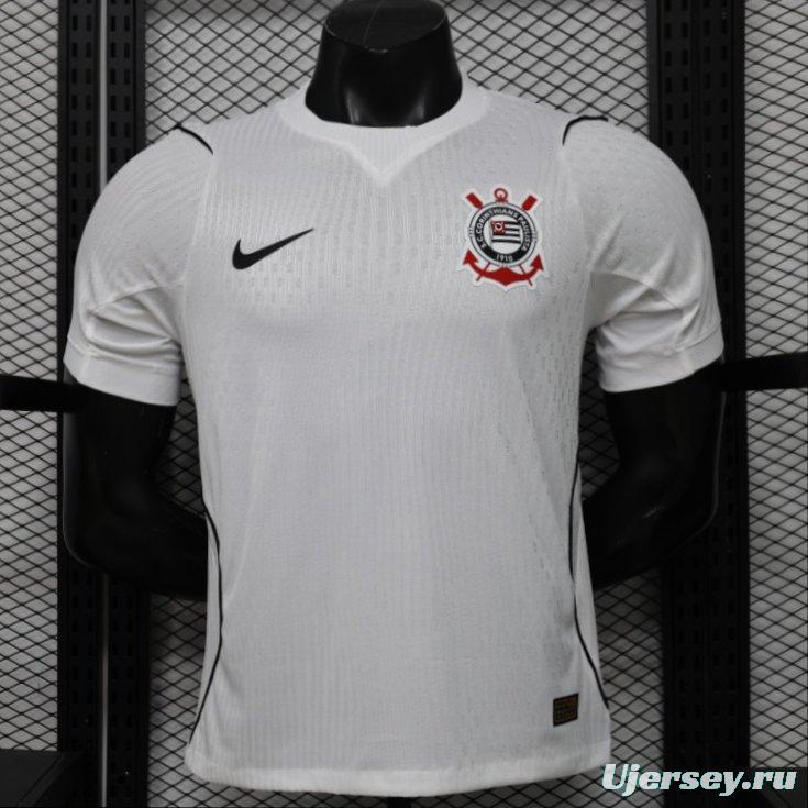 Player Version 26/27 SC Corinthians Home White Jersey