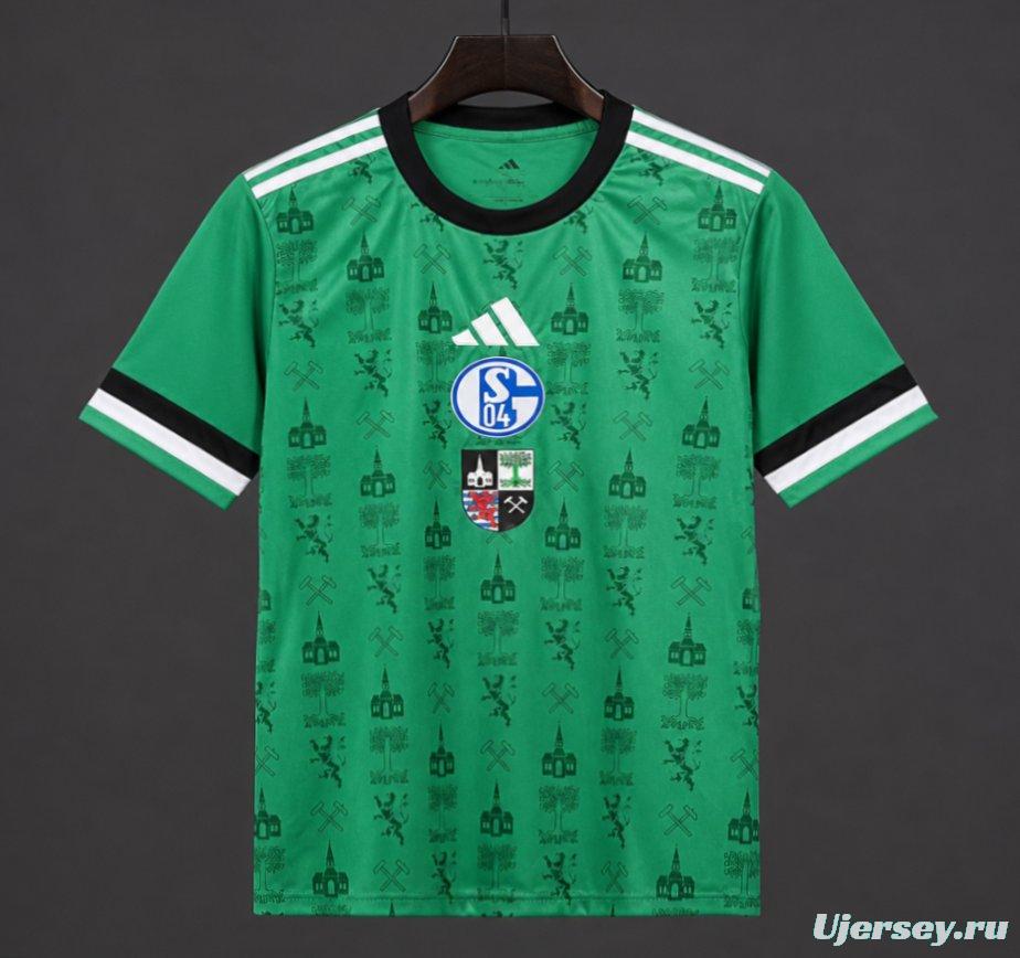 25/26 Schalke 04 100th Centennial Green Jersey