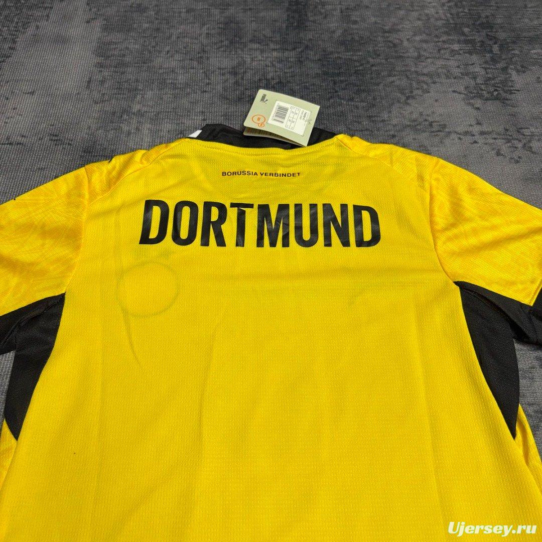 26/27 Kids Borussia Dortmund Home Yellow/Black Jersey