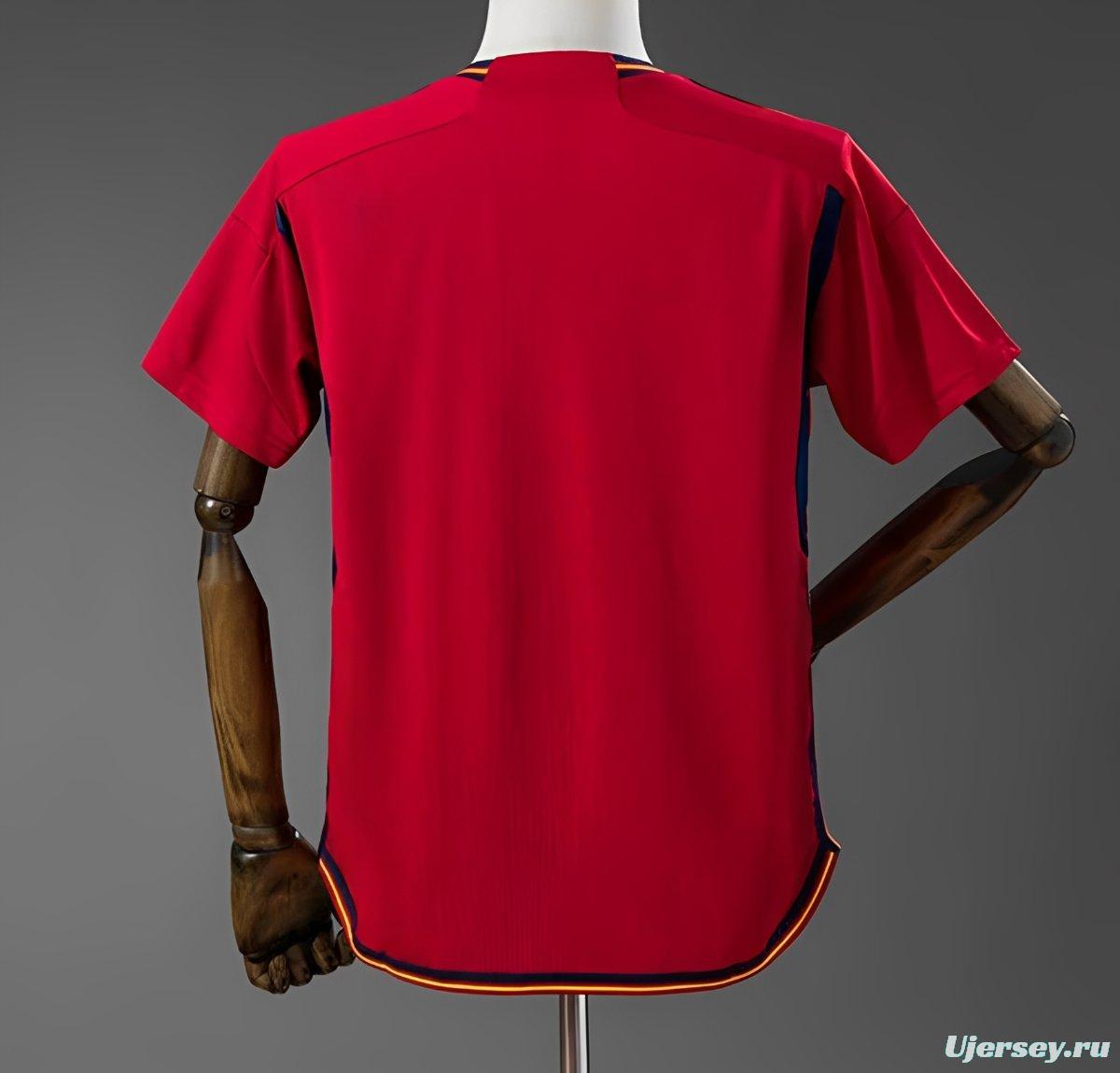 Retro 2022 Spain Home Jersey