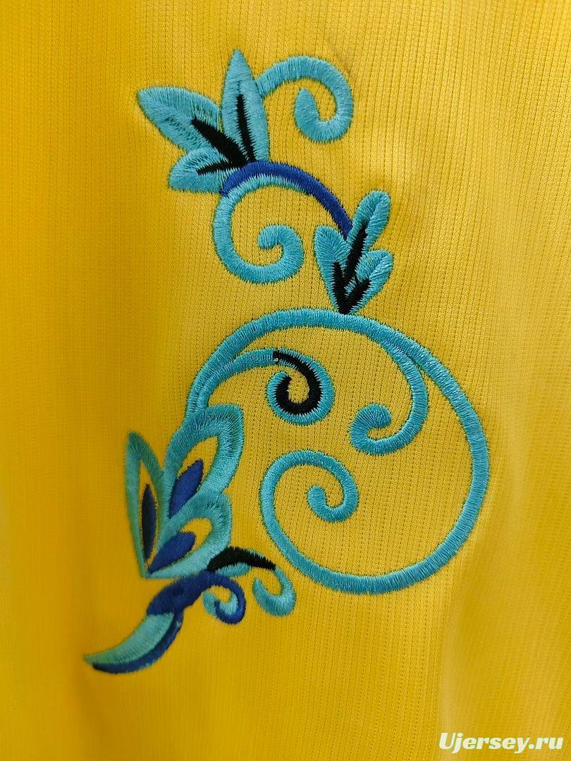 2026 Brazil 2026 Home Yellow/Blue "Floral Edition" Jersey